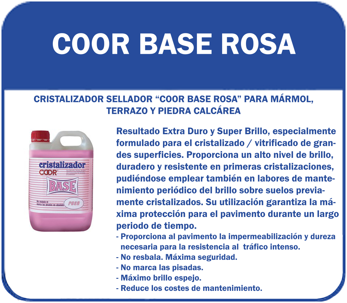 Cristalizador Rosa Coor Base Rosa